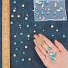 Synthetic Turquoise & Magnesite Round Beads TURQ-SC0001-04-3