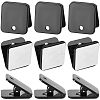 Square Acrylic Self-Adhesive Hanging Spring Clips AJEW-WH20011-56B-1