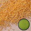 100G Luminous Transparent Glass Beads GLAA-WH0039-06N-1
