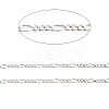 Rhodium Plated 925 Sterling Silver Figaro Chains STER-F052-03P-2