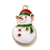 Christmas Theme Alloy Enamel Pendants FIND-I040-01A-1
