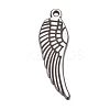 Tibetan Style Alloy Pendants TIBEB-A1262-AS-LF-2