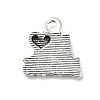 Tibetan Style Alloy Pendants PALLOY-M198-27AS-2