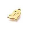 304 Stainless Steel Charms STAS-S144-01G-B-2