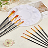2Pcs PP Plastic Palette AJEW-LP0007-65-1