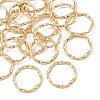 SHEGRACE Brass Linking Rings XGRQ58458-777G-1