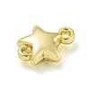 Alloy Connector Charms PALLOY-F310-01G-02-2