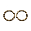 Alloy Soldered Closed Jump Rings KK-WH0052-05D-AB-2