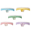 3Pcs Glass Seed Beaded Stretch Bracelets for Women BJEW-JB11437-2
