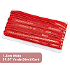 Sparkle Polyester Ribbons OCOR-WH0060-59B-2