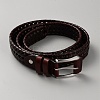 Braided Imitation Leather Chain Belts AJEW-WH20020-053A-1