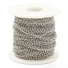 Tarnish Resistant 304 Stainless Steel Curb Chain STAS-B020-05P-4