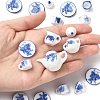 5Pcs Porcelain Tea Set Display Decorations PORC-FS0001-12-3