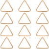 12Pcs Triangle Iron Linking Rings IFIN-CP0002-96LG-6