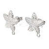304 Stainless Steel Stud Earring Findings STAS-D391-03C-P-1