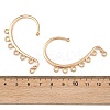 Alloy Ear Cuff Findings PALLOY-N176-09KCG-2