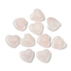 Natural Rose Quartz Heart Palm Stone G-YW0001-52A-1