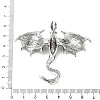 Alloy Rhinestone Big Pendants X-FIND-I060-01AS-04-3