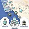 15Pcs 15 Styles Synthetic Turquoise Pendants FIND-CJ0004-26-3