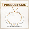 1Pc Stainless Steel Cable Chain Slider Bracelets for Women BJEW-LP0002-23A-2