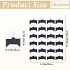 Retro Hot Stamping Paper Photo Corner Self-Adhesive Stickers AJEW-WH20007-25A-2
