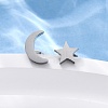 Tarnish Resistant 304 Stainless Steel Stud Earrings EJEW-F227-18P-4