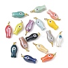 Handmade Porcelain Pendants PALLOY-JF05919-01-1