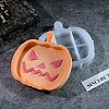 Halloween DIY Pixel Heart Quicksand Silicone Molds AJEW-U013-02B-1