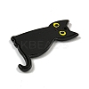 Halloween Black Cat Acrylic Pendants MACR-U005-01A-2