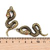 Alloy Burgundy Rhinestone Big Pendants AL-CBA2376-32AB-3