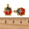 304 Stainless Steel Enamel Pendants LS-STAS-Z081-03G-02-3