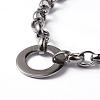 Non-Tarnish Ring 304 Stainless Steel Necklaces NJEW-F196-10P-2