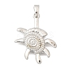 Brass Pendants KK-B187-02F-06P-1