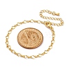 Rack Plating Brass Curb Chain Bracelets for Women BJEW-G735-16G-5