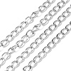 Aluminium Twisted Curb Chains CHA-YW0001-07S-3