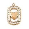 304 Stainless Steel Pendants STAS-H249-07G-1