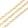 Brass Horse Eye Link Chains CHC-Z002-02G-1