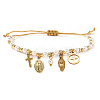 304 Stainless Steel Charm Bracelets BA2405-7-1