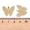 Brass Micro Pave Cubic Zirconia Pendants KK-T070-33G-3