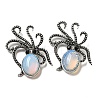 Opalite Octopus Brooch G-Z050-01H-1