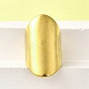 304 Stainless Steel Adjustable Cuff Rings for Women RJEW-B123-01G-01-2