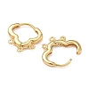 SHEGRACE Brass Hoop Earrings Findings XGR0156G-93G-2