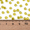 6/0 Round Silver Lined Round Hole Glass Seed Beads X-SEED-A005-4mm-30-4