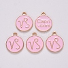 Alloy Enamel Pendants LS-X-ENAM-S124-01B-09E-2