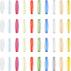 160Pcs 10 Colors Transparent Acrylic Beads TACR-SC0002-75-6