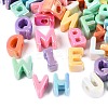UV Plating Opaque Acrylic European Beads OACR-N160-23-1