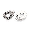 Tibetan Style Alloy Pendants TIBEP-T053-01AS-2