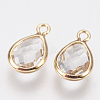 Glass Charms X-KK-Q752-001G-2