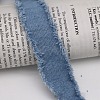 1.7 Yards Polyester Fringe Denim Ribbon OCOR-WH0078-186D-1