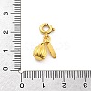 Brass Fruits Pendant Decoration HJEW-P020-01H-G-3